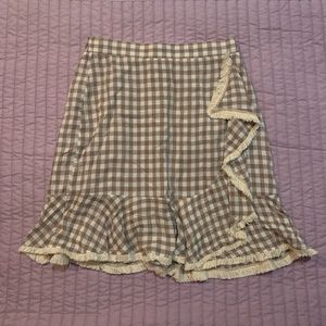 Gingham Skirt